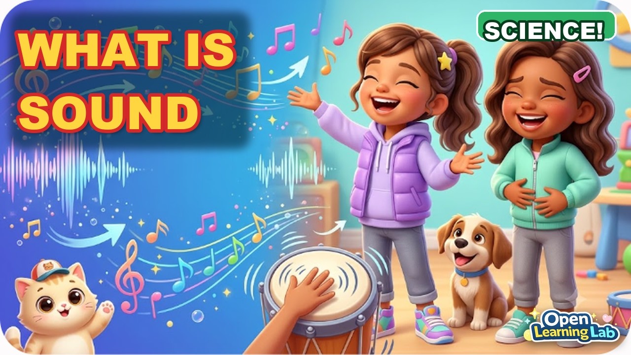 🔊 What Is Sound? | Physics for Kids Explained