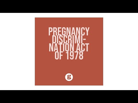 Pregnancy Discrimination Act of 1978