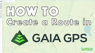 How to Create a Route using Gaia GPS screenshot 1