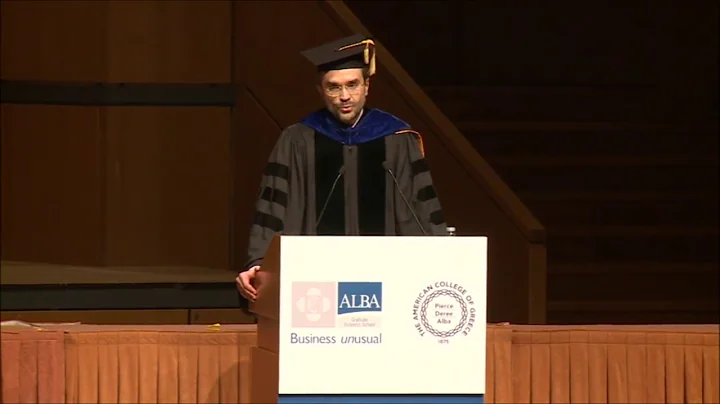 Dean K. Axarloglou closing address at the 2016 ALB...