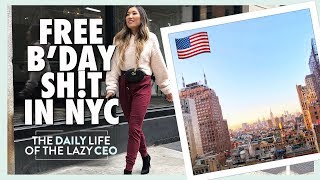 HOW TO CELEBRATE YOUR BIRTHDAY IN NYC