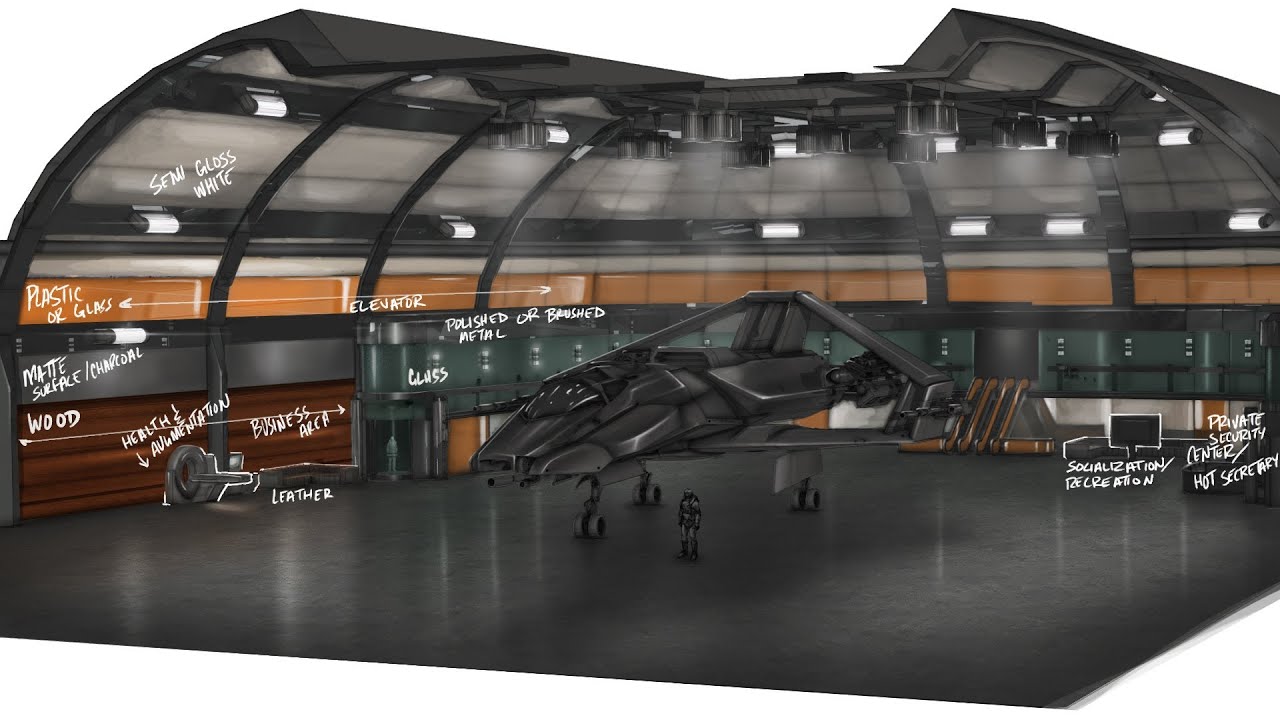 Star Citizen Hangar update February 2014 - YouTube