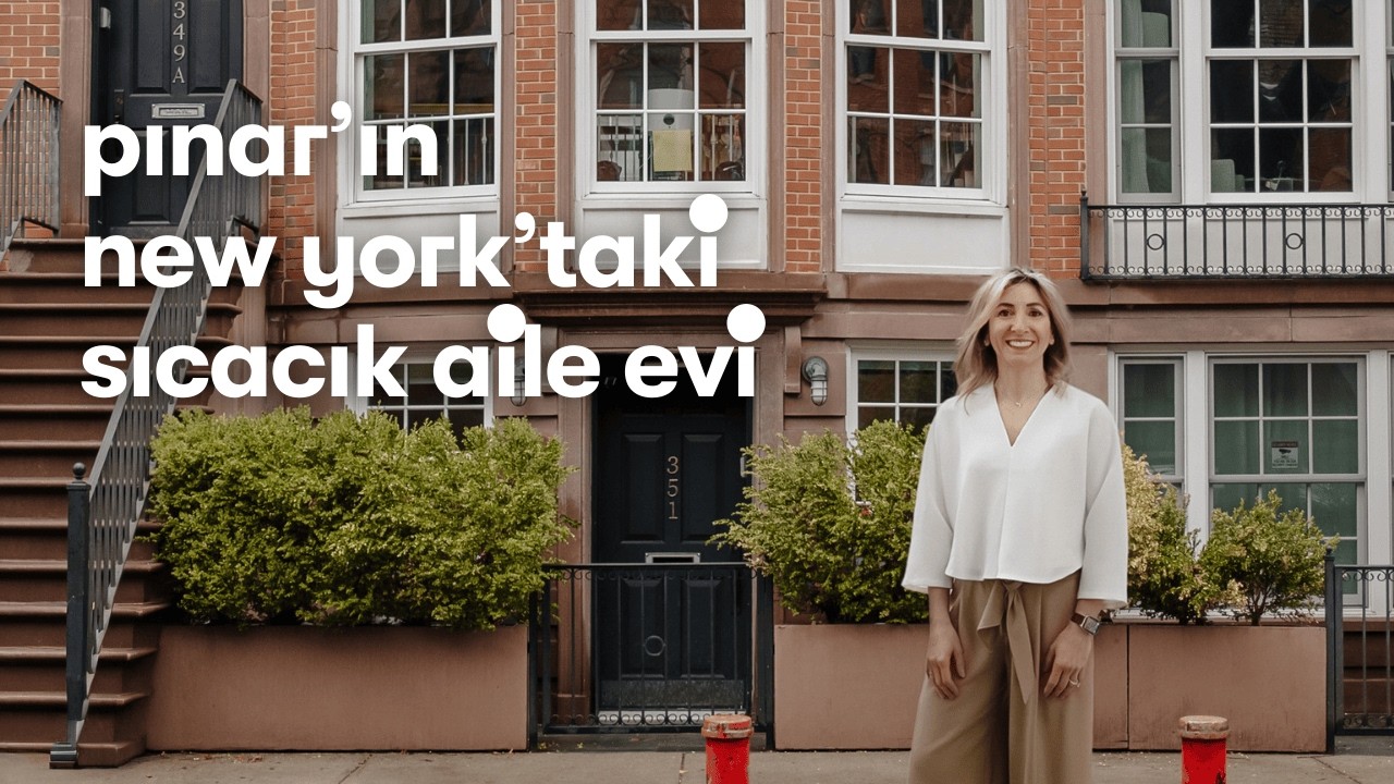 Pınar ve Ailesinin New York Brooklyn’deki 5 Katlı Brownstone Evi