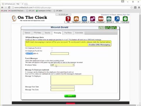 Time Clock By OnTheClock - How To Track Employee Hours With An Internet Based Time Clock App