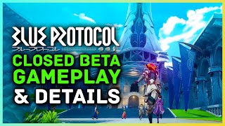 Blue Protocol finalizó la Closed Beta nuevos Gameplays de Steparu - Blue  Protocol