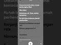 o, tuan lyrics lirik o tuan #fypviralシ #fypviralシ #song #hiduptidakadil #akuirikeorangbahagia