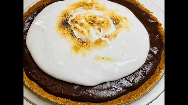 S'MORES PIE RECIPE | How To Make S'more Pie