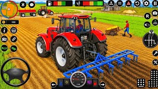 Modern Farming 🚜 Tractor Driving Games - Gameplay | Real Farming Tractor Simulator (Android)  screenshot 3