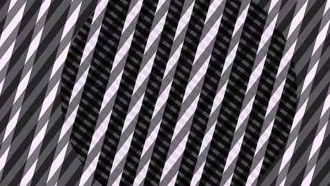 fading ovals on a linear grid