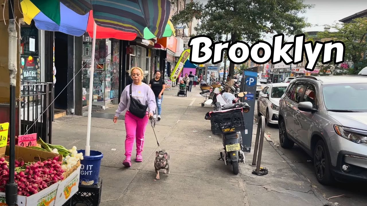 Sunset Park Brooklyn NY - New York City Walking Tour 4k