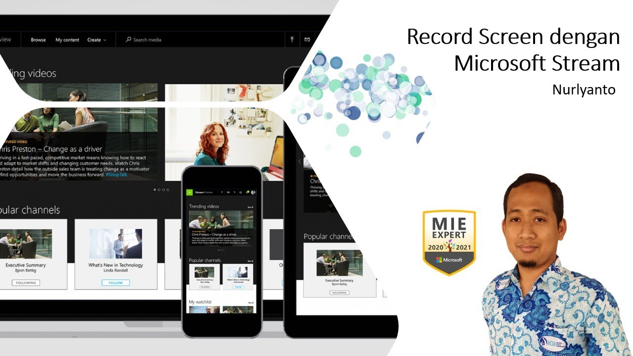 Record Screen with Microsoft Stream - YouTube