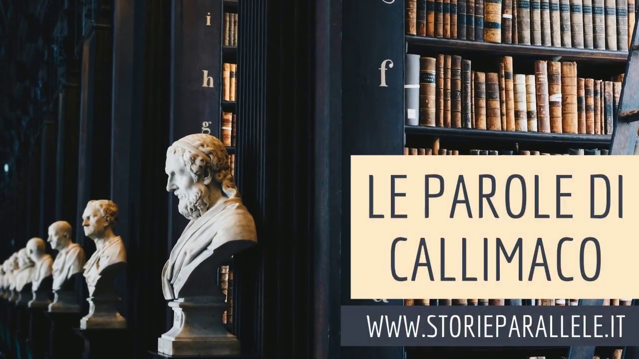 Le parole di Callimaco