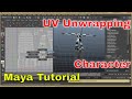 UV Unwrapping Character [Maya]  | Rees3D.com