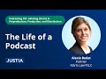 Hello, in this clip from our Justia Webinar, Podcasting 101: Advising Clients in Preproduction, Production & Distribution, Alexia Bedat will talk about the podcasting industry, its rise, and the role...