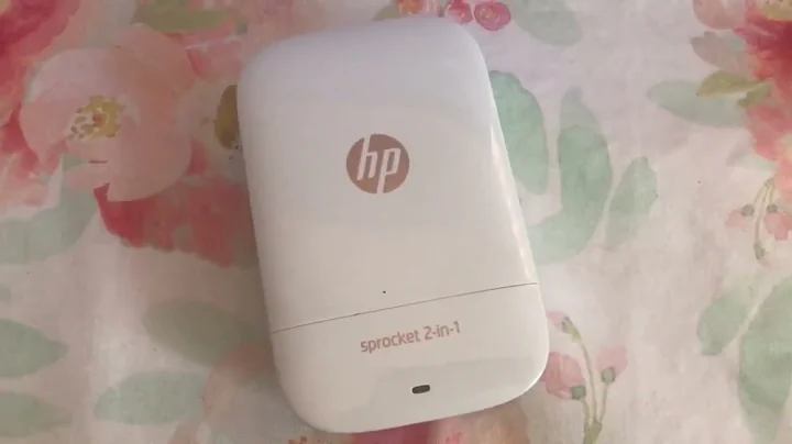 HP Sprocket 2-in-1 Portable Photo Printer & Instant Camera, print social media photos on 2x3"