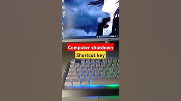 computer shutdown shortcut key  #computer #computershutdown #pc #shorts #shortcutkeys #shutdown