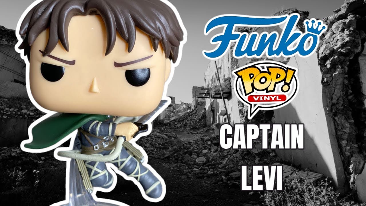 funko pop captain levi 1315 exclusive attack on titan 