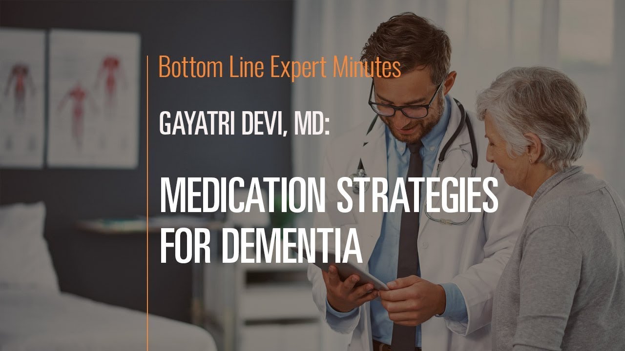 Medication Strategies for Dementia YouTube