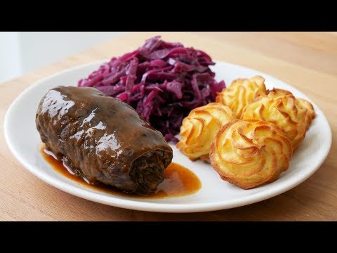 Rouladen selber machen. Rinderrouladen zubereiten nach Omas Rezept geht schnell und ist sehr einfach. 