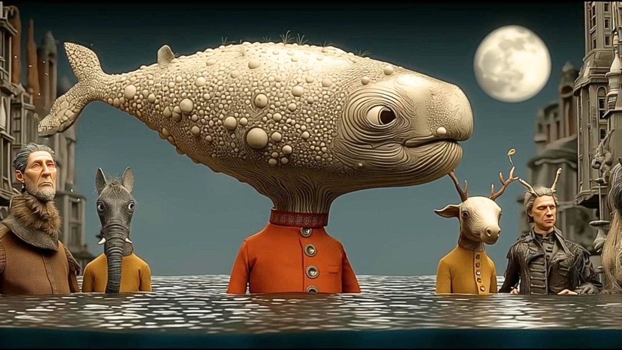 THE WEIGHT OF BLUE 2 |4K| SurrealDrift | AIArtSeries