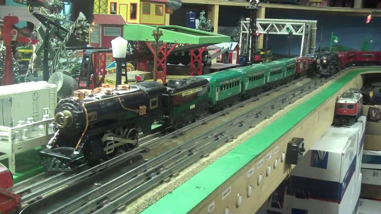 american flyer o gauge trains