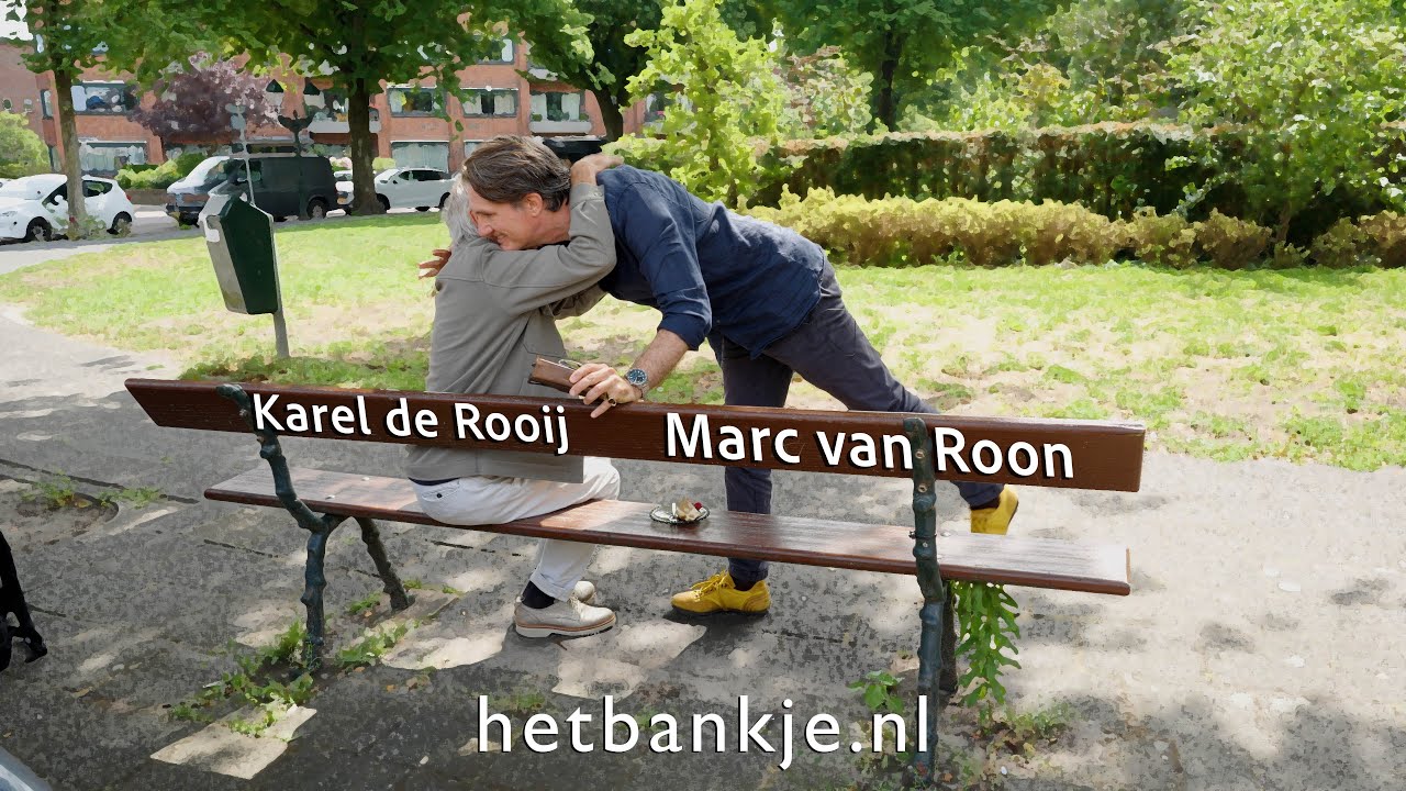Marcel Van Roon het bankje van Karel 104: Marc van Roon - YouTube