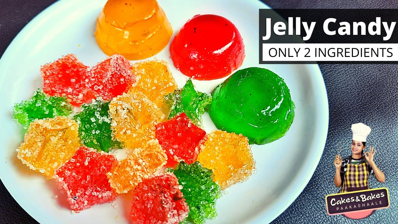 ಕೇವಲ 2 ಪದಾರ್ಥಗಳಿಂದಮಾಡಿ ಜೆಲ್ಲಿ ಮಿಠಾಯ್ । 90's Kids Favorite Candy | Jelly Mittai recipe in kannada