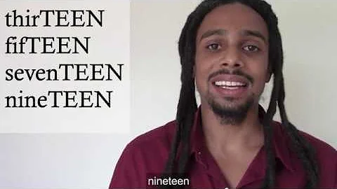 American Pronunciation - Numbers