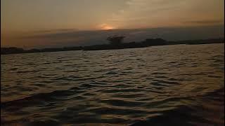 mentahan pemandangan senja