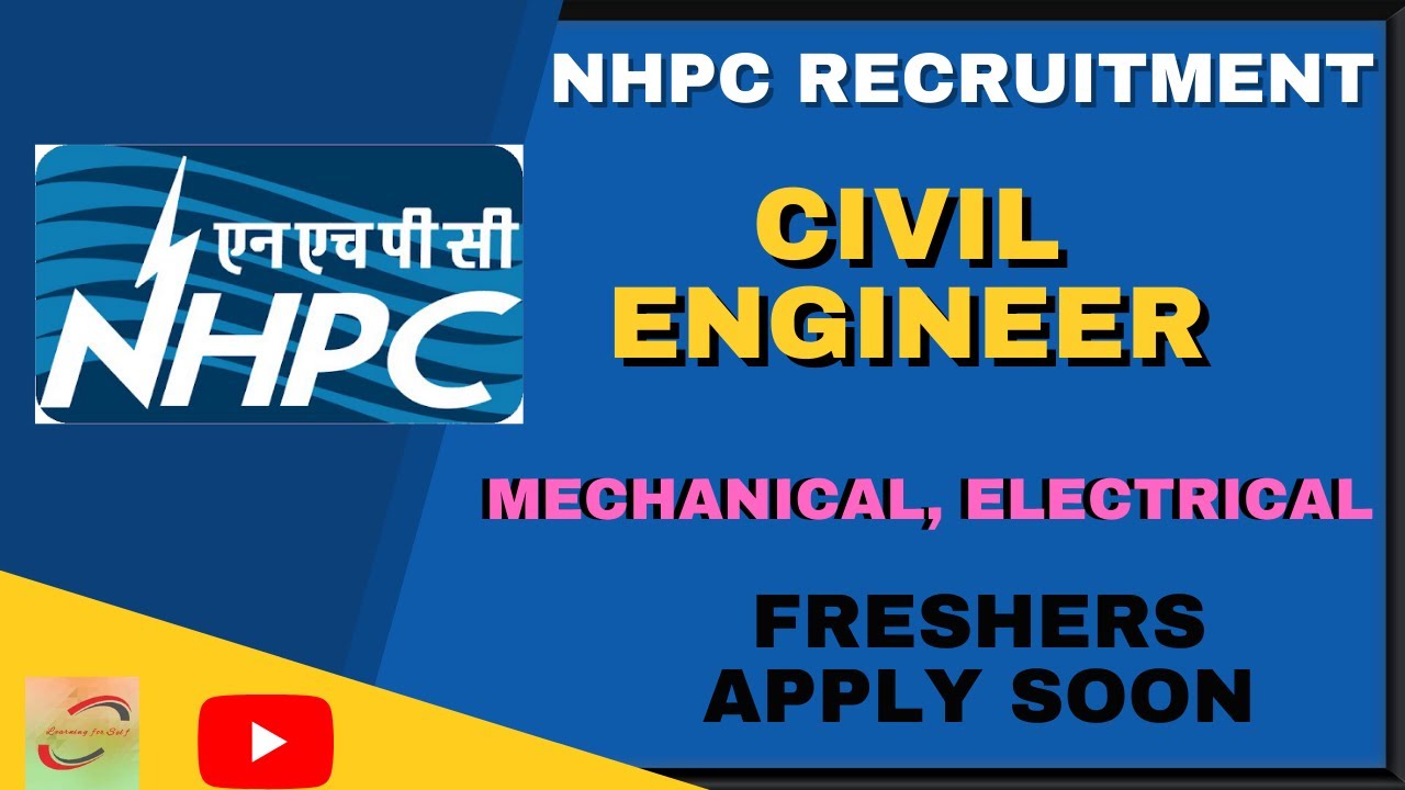 NHPC Jobs Civil Mechanical Electrical Diploma Jobs YouTube nhpc-jobs-civil-mechanical-electrical-diploma-jobs-youtube