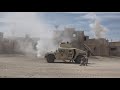 Realistic training of us troops at fort irwin california