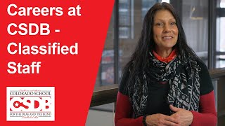 Careers at CSDB - Classified Staff