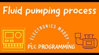 Example 11 | Fluid pumping process | PLC Programming