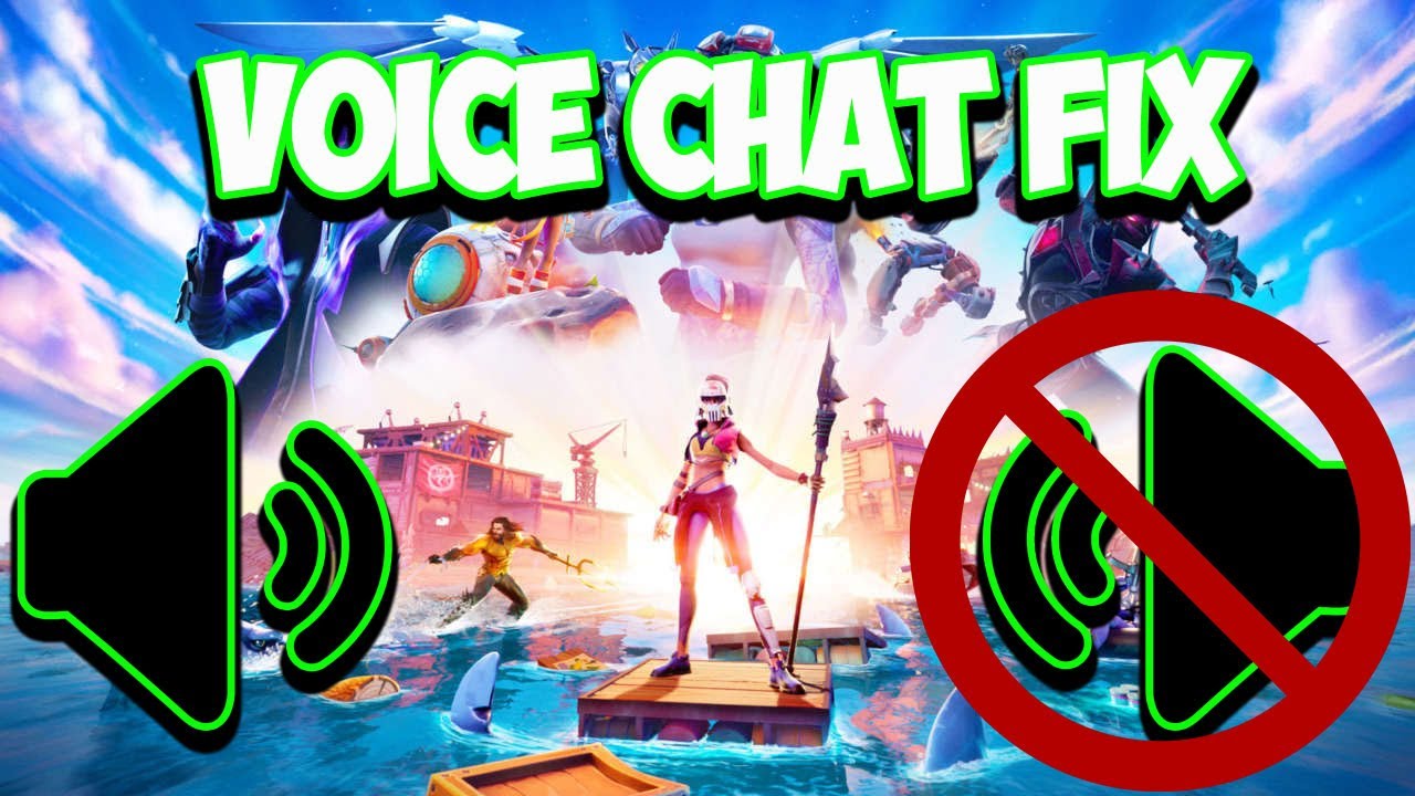 Fortnite Voice Chat Not Working After Update - Fix (Chapter 2) 