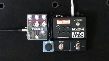 Nose Pedal Micro Expression, Line 6 M5 Scene Select Mod