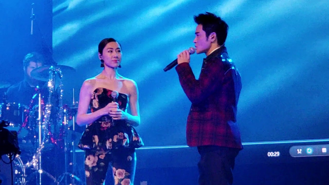 Nancy Wu and Kevin Cheng at Tvb Kings and Queen