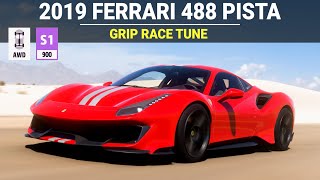 Forza Horizon 5 Tuning - 2019 Ferrari 488 Pista - FH5 Grip Race Build, Tune & Gameplay