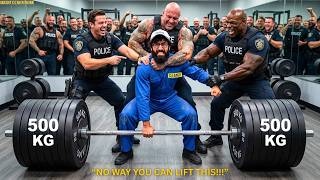 Bodybuilders Go From Mocking To Scared When Anatoly Lifts His 32Kg Mop Anatoly Gym Pranks