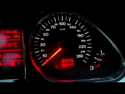 AUDI A6 C6, 3.0 BBJ, Quattro разгон до 100 км/ч