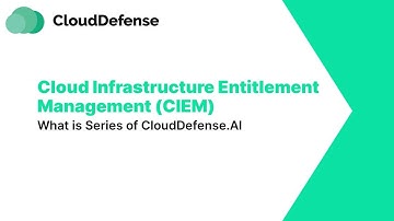Cloud Infrastructure Entitlements Management (CIEM) | What is Series | CloudDefense.AI