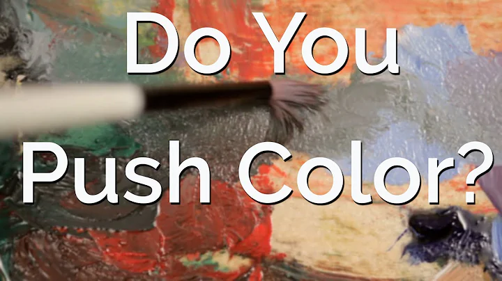 Cheap Joe's 2 Minute Art Tips - Do You Push Color?