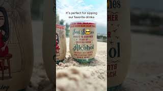 Are We Drunk | Personalized Wine Tumbler