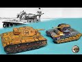 MATILDA против PANZER 3. Африка 1942 Бумажная ДИОРАМА Ч.1/2