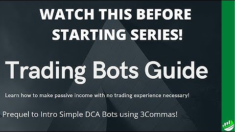 3COMMAS SIMPLE TRADING BOT TUTORIAL - INTRO TO TRADING BOT SERIES!