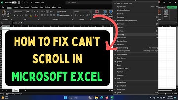 How to Fix Can’t Scroll in Microsoft Excel on Windows 11