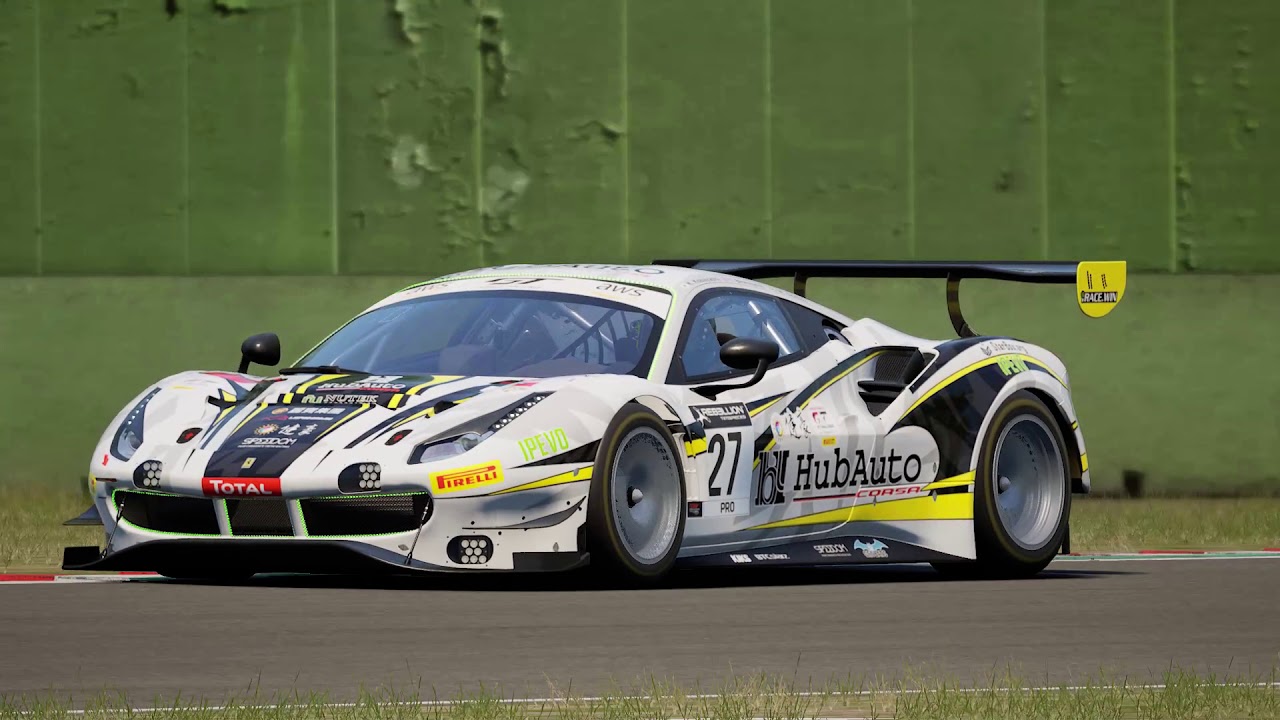 Ferrari 488 Gt3 Evo Assetto Corsa Mod Ferrari 488 Gt3 Skin Assetto ...