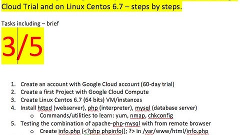 3 of 5 install apache php mysql and testing