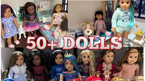 All My American Girl Dolls November 2022 | Over 50...