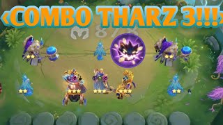 COMBO THARZ 3!!! HP 12% BISA WIN MAGIC CHESS MOBILE LEGENDS