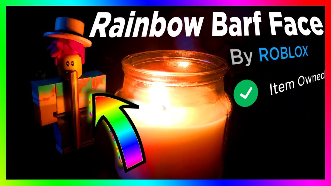 How I Finally Got The Rainbow Barf Face On Roblox Youtube - rainbow face roblox toy robux codes that still work